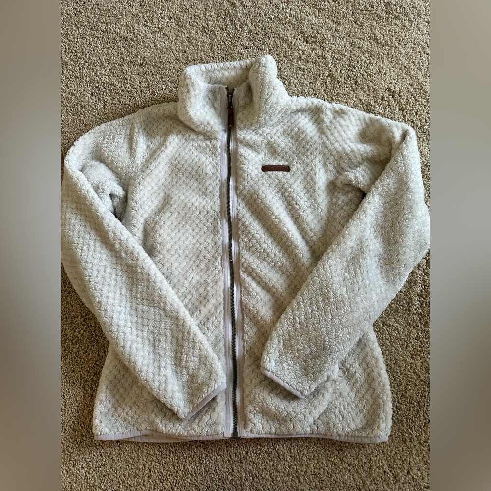 Columbia Fire Side sherpa fleece zip up jacket